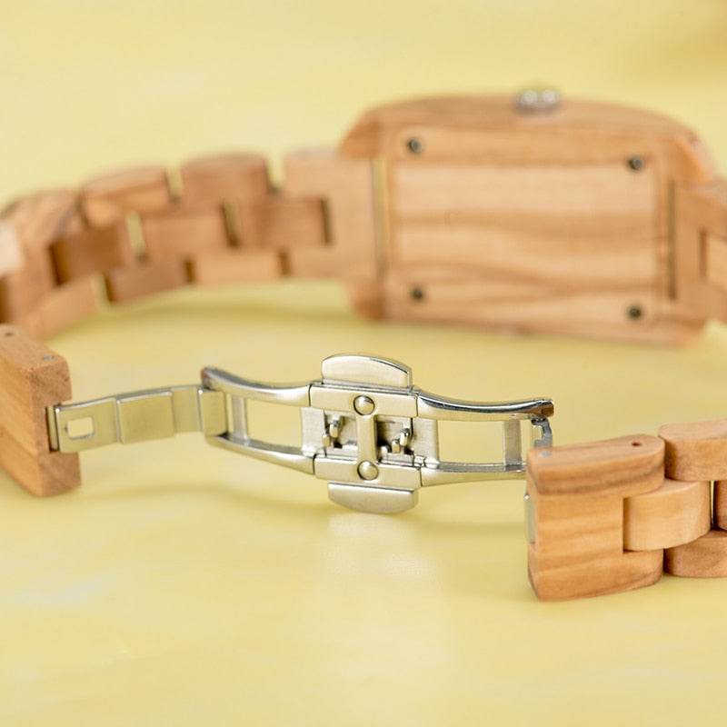 Princess Wood Watch - For Woman