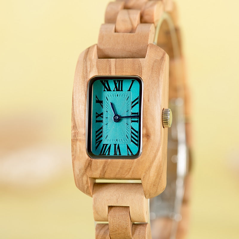 Princess Wood Watch - For Woman