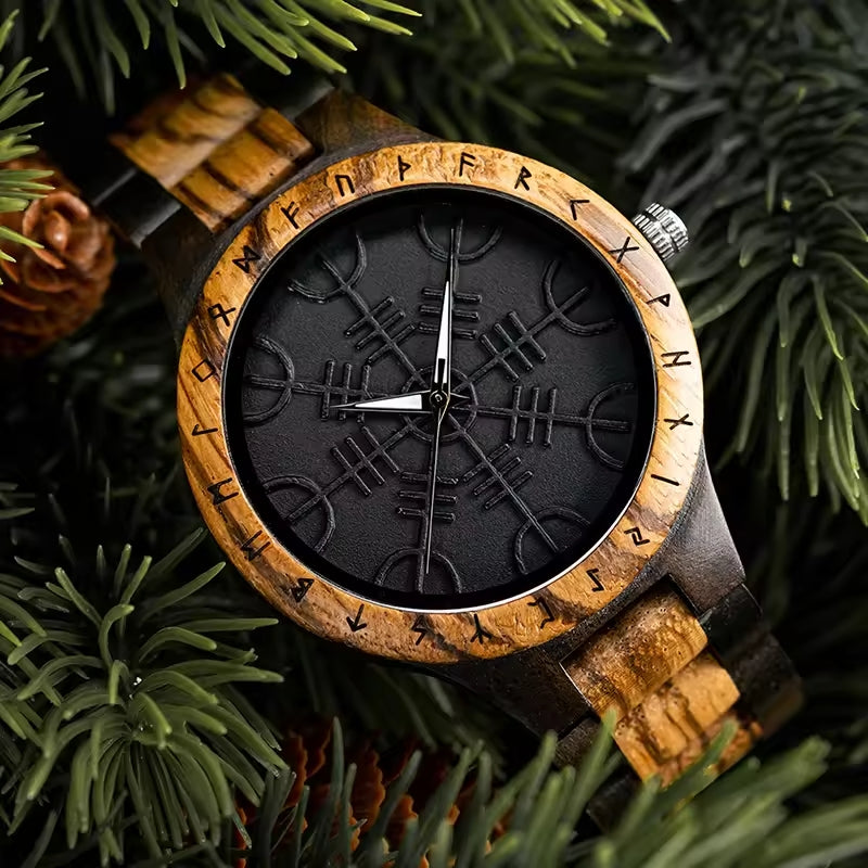 Runic Circle Vikings Watch - For Man
