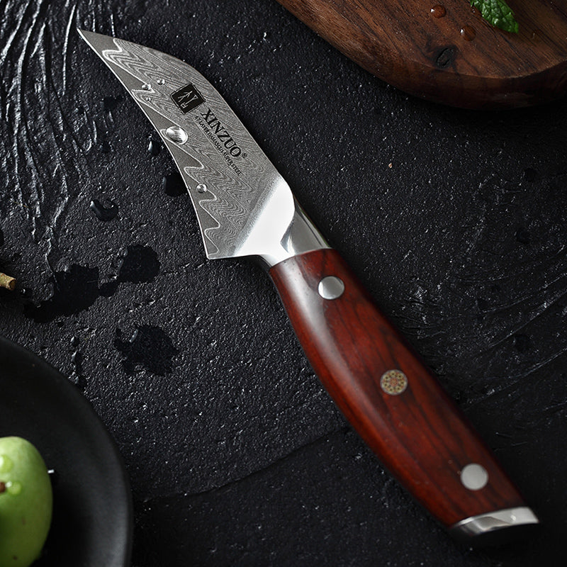 The Master Chef's 15-Piece Damascus Steel Knife Set