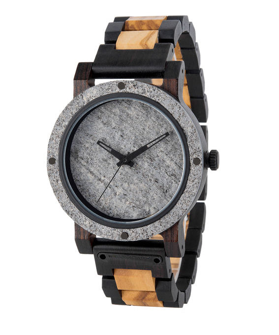 Marble Wood Watch - For Man