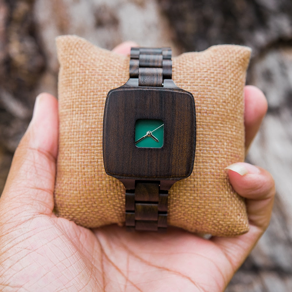 Window Wooden Watch - For Women