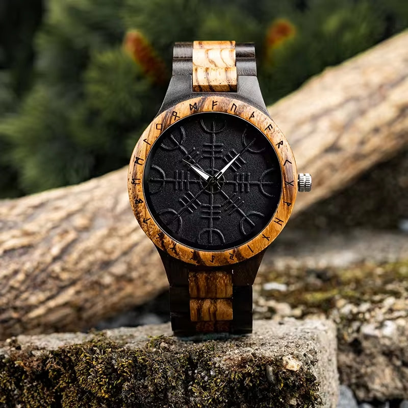 Runic Circle Vikings Watch - For Man
