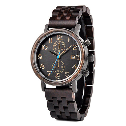 High Class  Hand Crafted Wood Watch - For Man