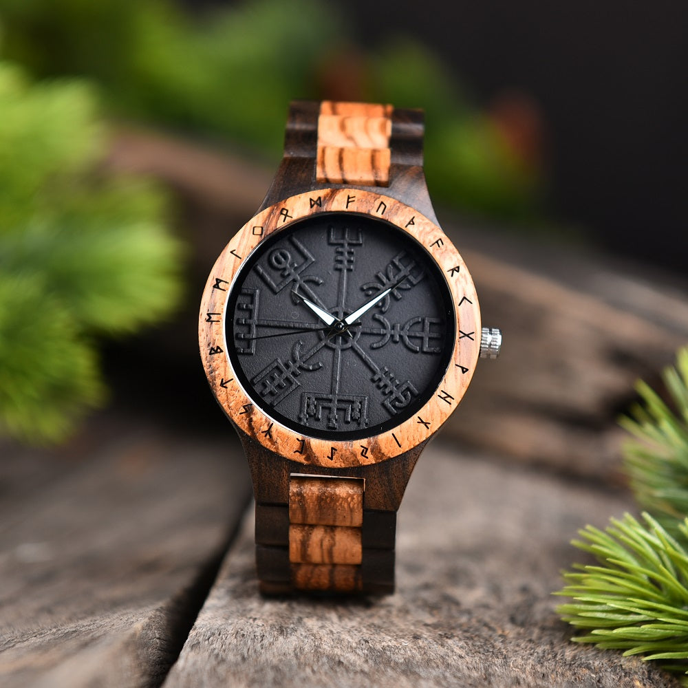 Runic Circle Vikings Watch - For Man