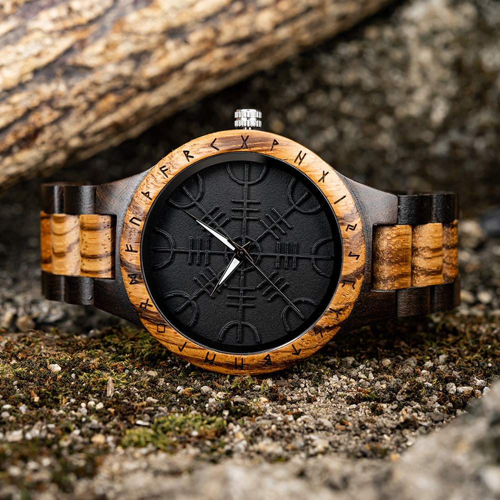Runic Circle Vikings Watch - For Man
