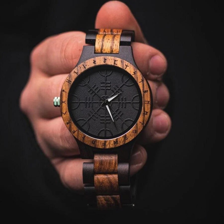 Runic Circle Vikings Watch - For Man