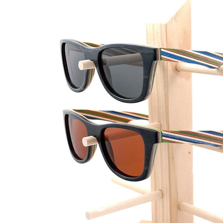 Colorful Wood Sunglasses