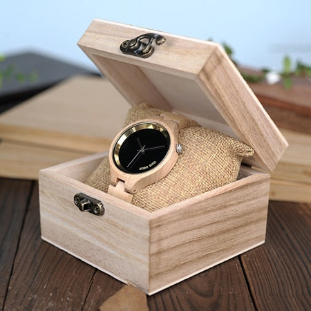 Ladies Wood Timepieces