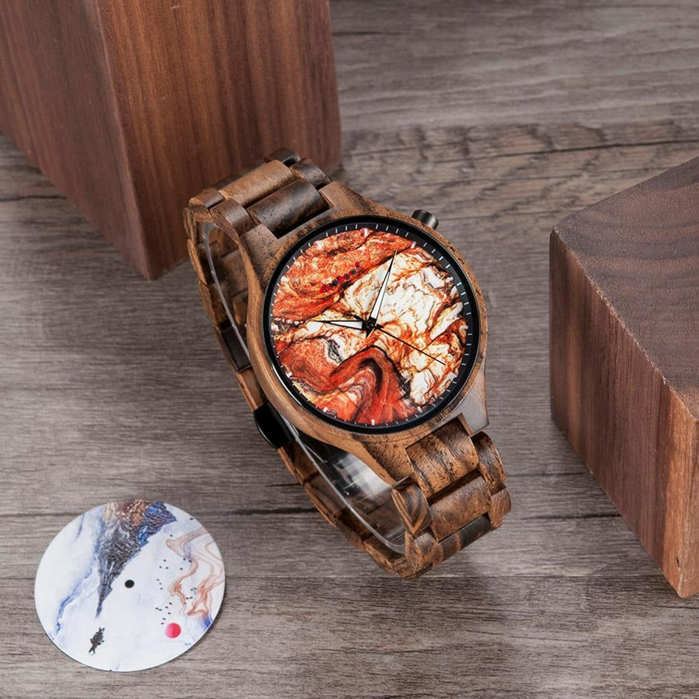Marbling Timepiece