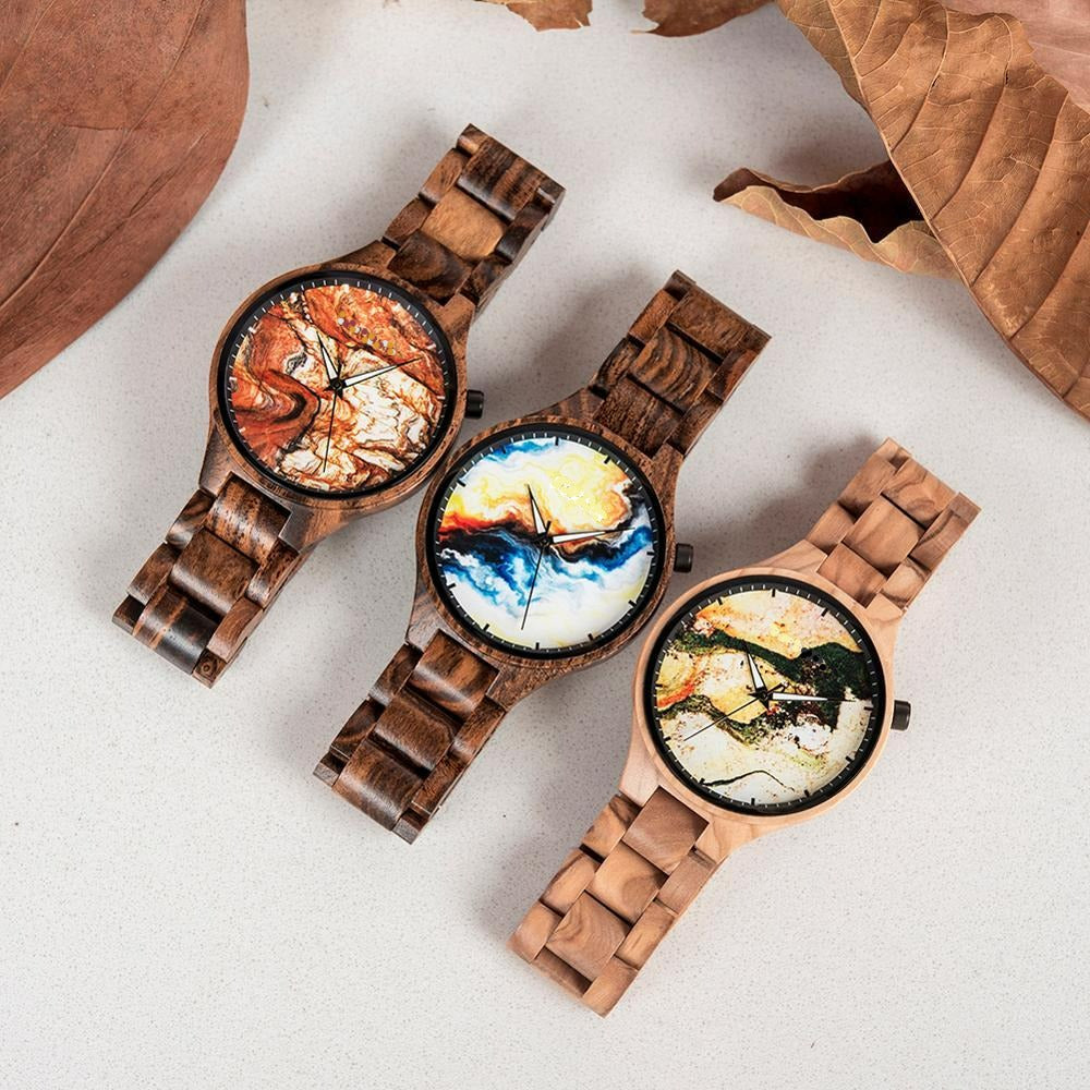 Marbling Timepiece