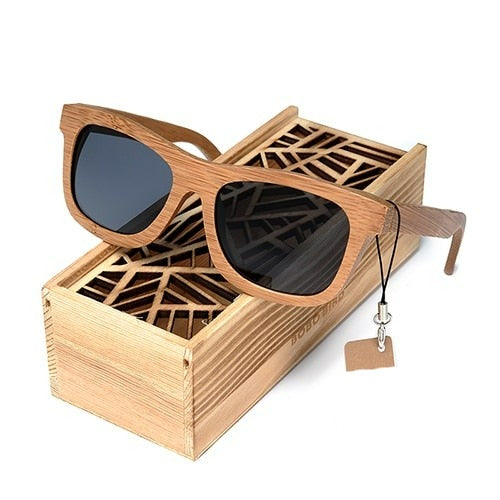 Bamboo Sun Glasses - For Man and Woman