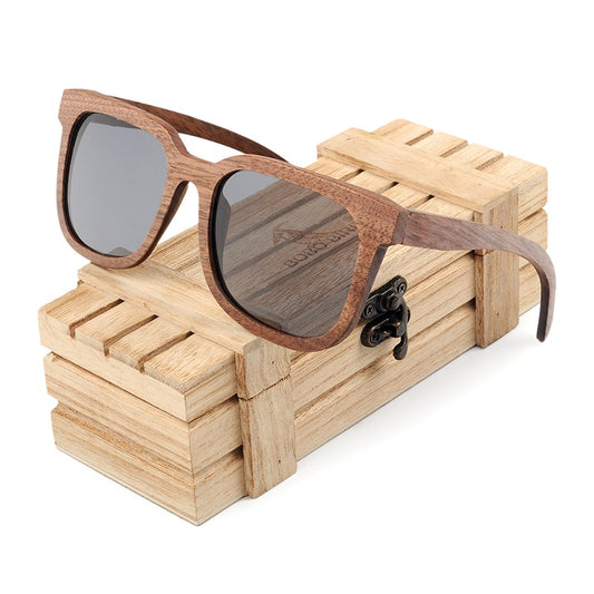 Bamboo Sunglasses Polarized Vintage