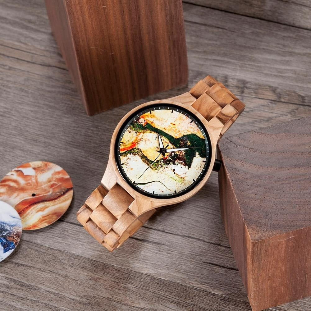 Marbling Timepiece