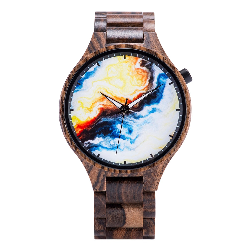 Marbling Timepiece