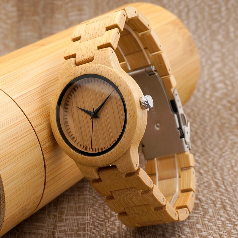 Pretty Lady Maple Wood Watch - For Ladies