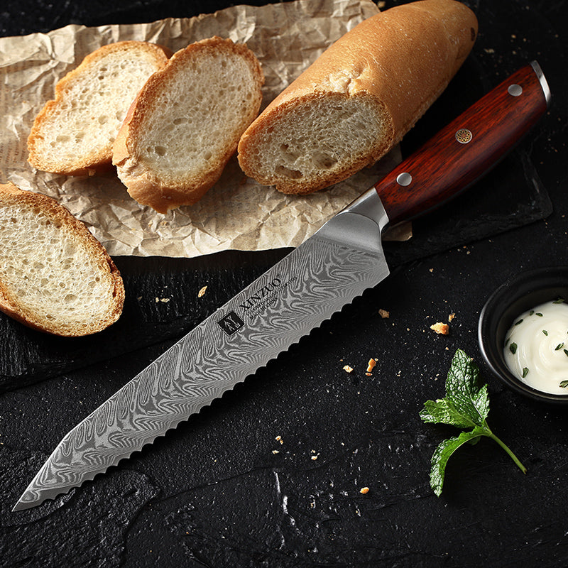 The Master Chef's 15-Piece Damascus Steel Knife Set