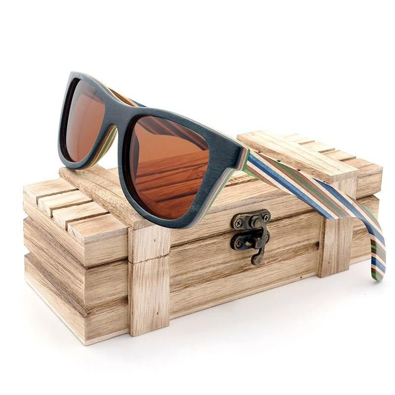 Colorful Wood Sunglasses